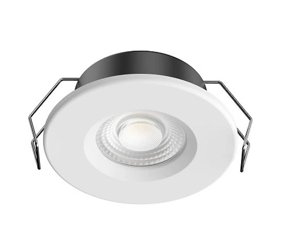 Riga Plus Switchable IP65 Fire Rated Dimmable LED Downlight - SY9050WH