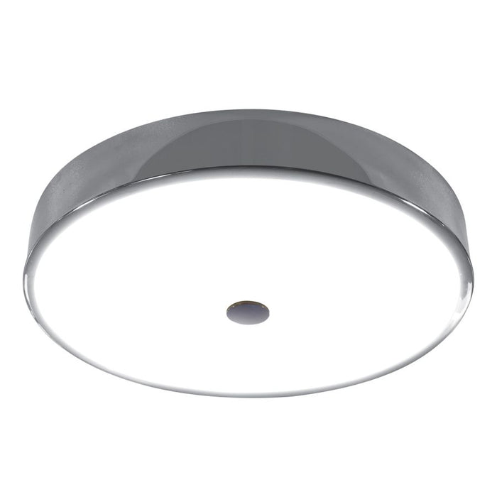 HiB Lumen Flush Ceiling Light - Chrome - 0740