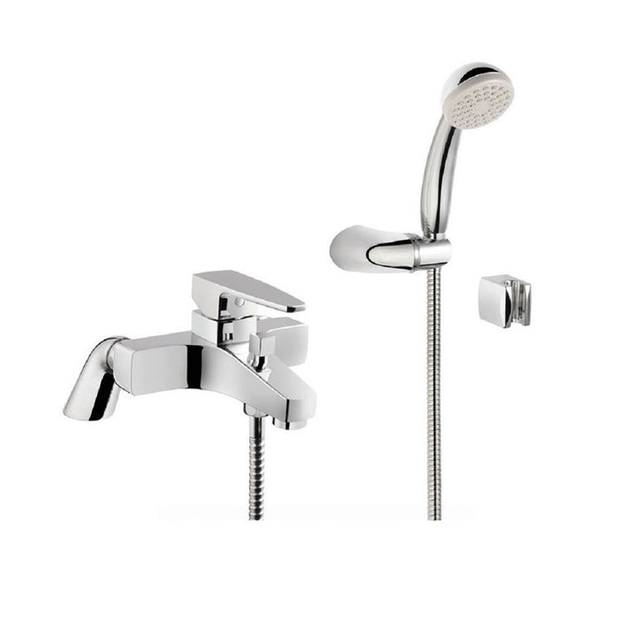 Vitra Q-Line Bath Shower Mixer & Handset - 40783
