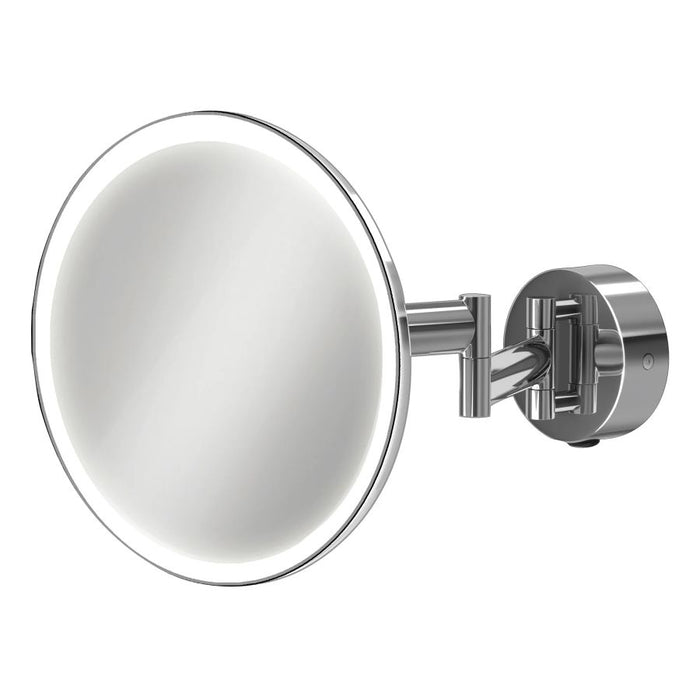 HiB Eclipse Round Bathroom LED Magnifying Mirror - Chrome - 21100