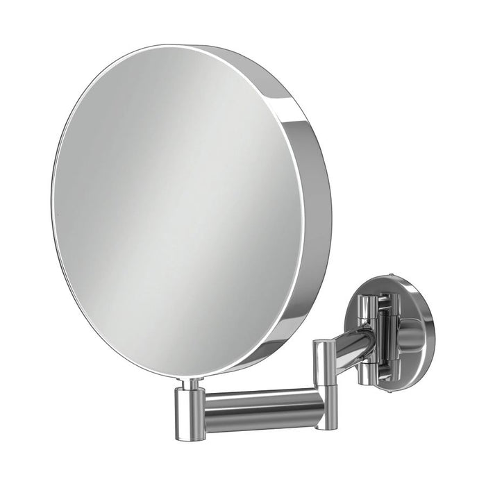 HiB Helix Round Magnifying Bathroom Mirror - Chrome - 21300