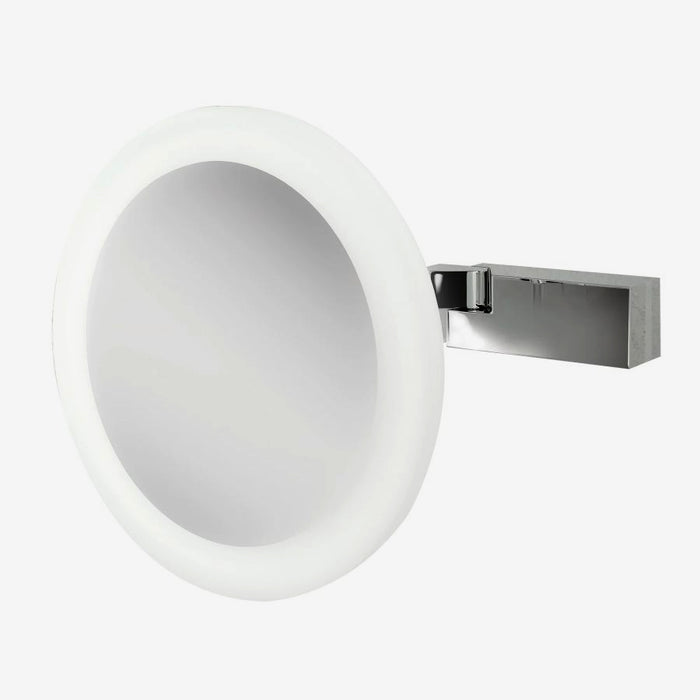 HiB Libra LED Magnifying Bathroom Mirror - Chrome - 21400