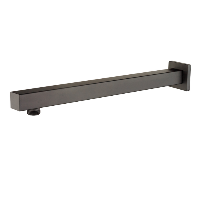 Tailored Bathrooms Orca Black Wall Outlet Arm - TIS0183
