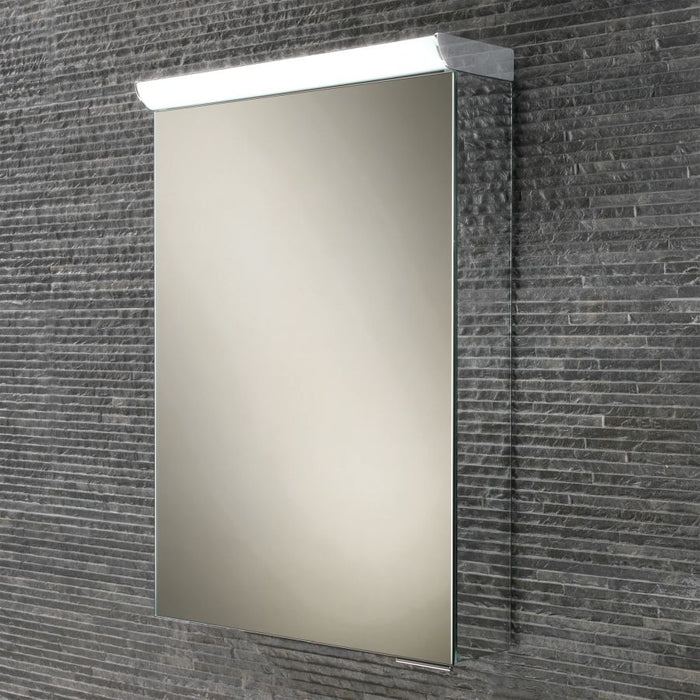 HiB Spectrum 50cm Mirrored Sides Single Door Cabinet - 44700