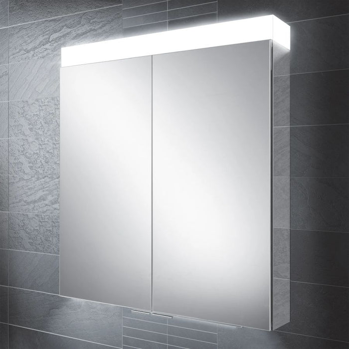 HiB Apex 80cm LED Bathroom Charging Cabinet - 47200