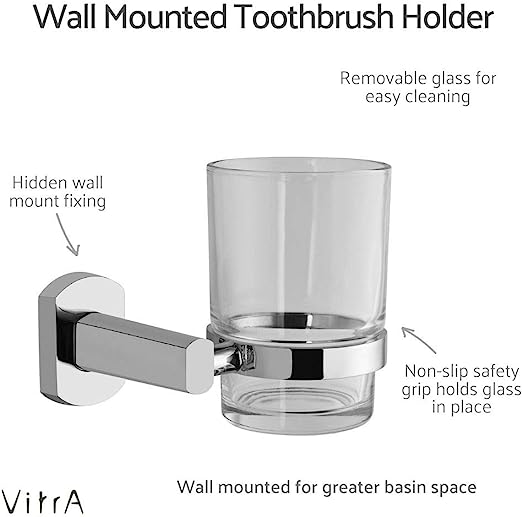 VitrA Bathroom Accessory Set, 7 Pieces - A44965