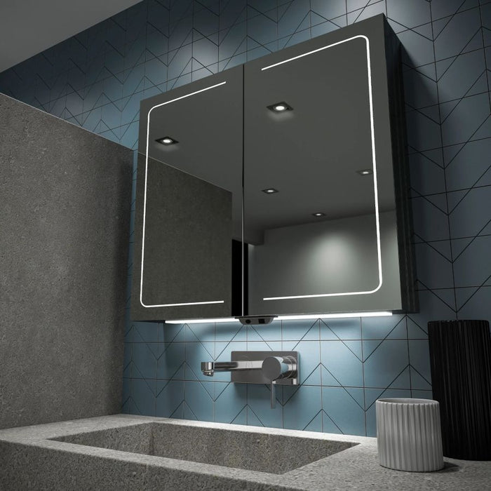 HiB Vapor 80cm Proximity Sensor Bathroom Cabinet - 51600