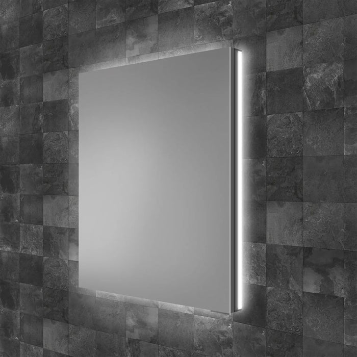 HiB Atrium 50cm Semi-Recessed Bathroom Mirror Cabinet - 53000