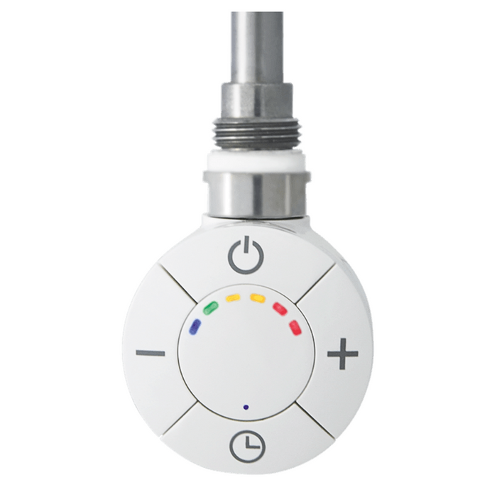 Radiator Valves UK Digital Thermostatic Element 600w White - 626079