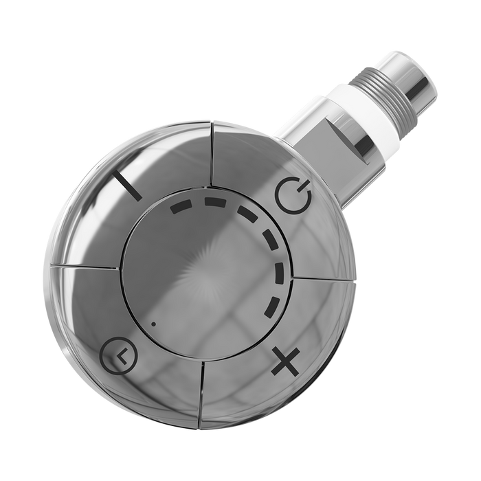 Radiator Valves UK Digital Thermostatic Element 600w Chrome - 690076