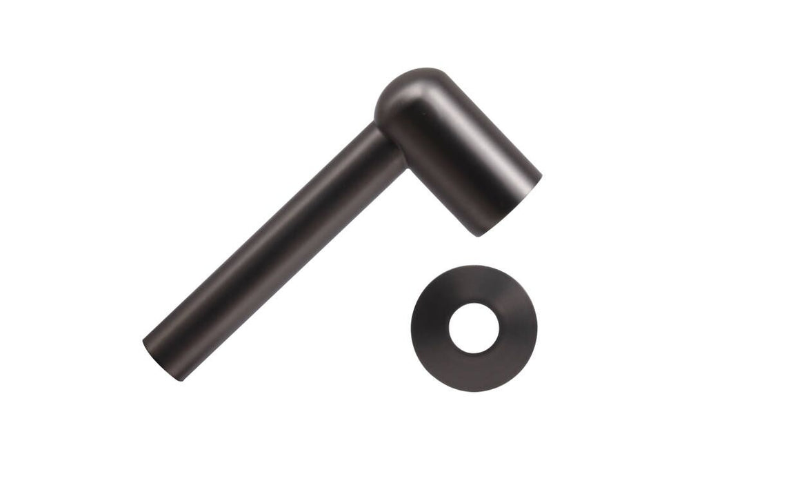 Radiator Valves UK Modern Element Shroud Gun Metal - 690378