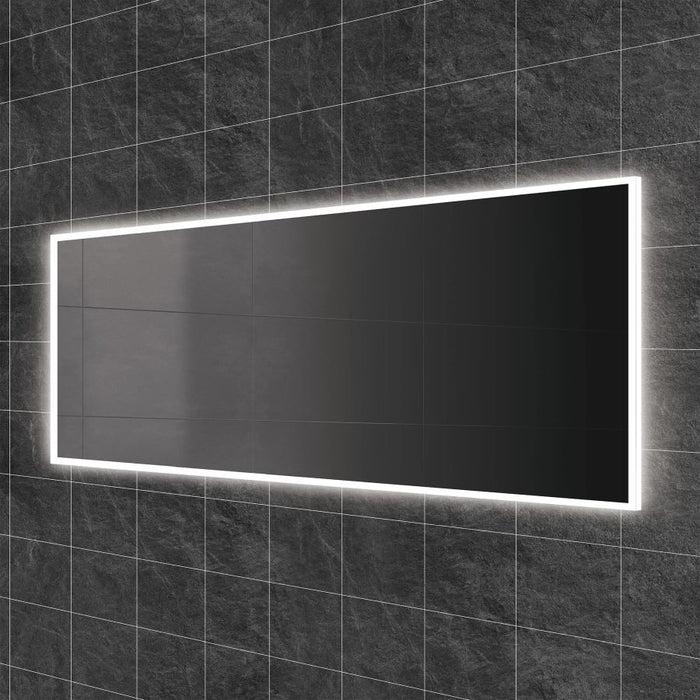 HiB Globe 140cm Large LED Bathroom Mirror - 78710000