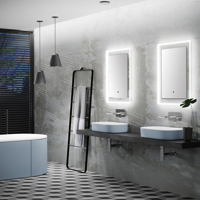 HiB Element 50cm Illuminated Bathroom Mirror - 79420000