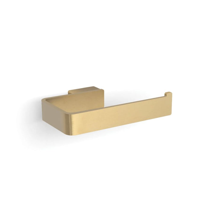 HiB Atto Toilet Roll Holder - Brushed Brass - ACATBB01
