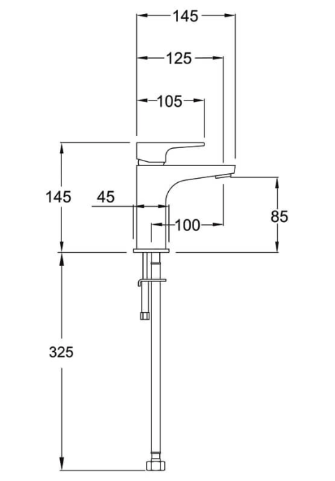 Methven Amio Basin Mixer Tap - AMBCPUK