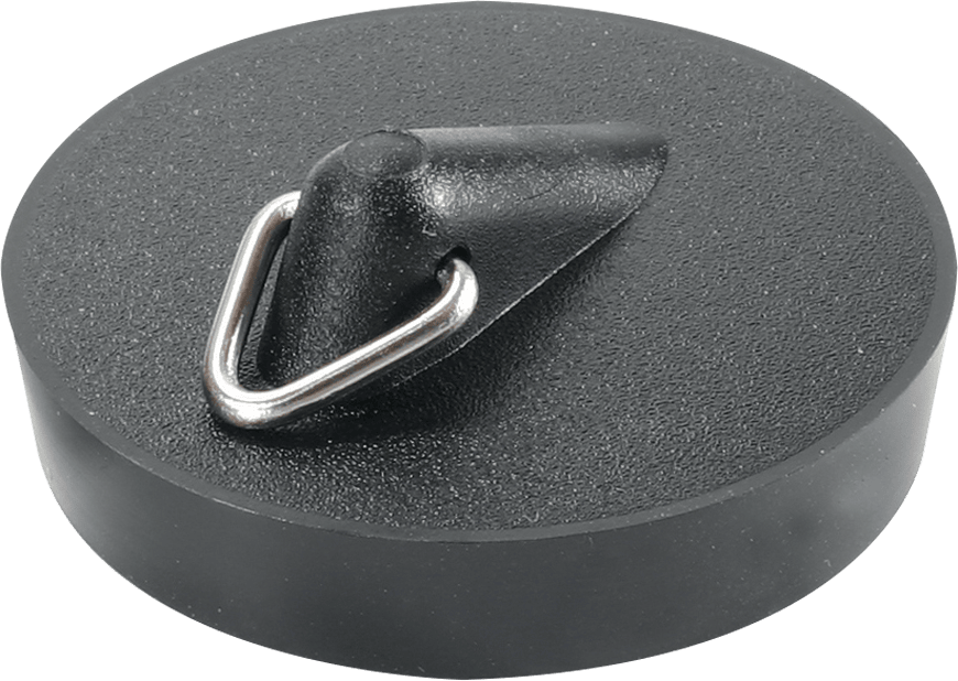 McAlpine 1.75" Black PVC Plug & Triangle - BP4T
