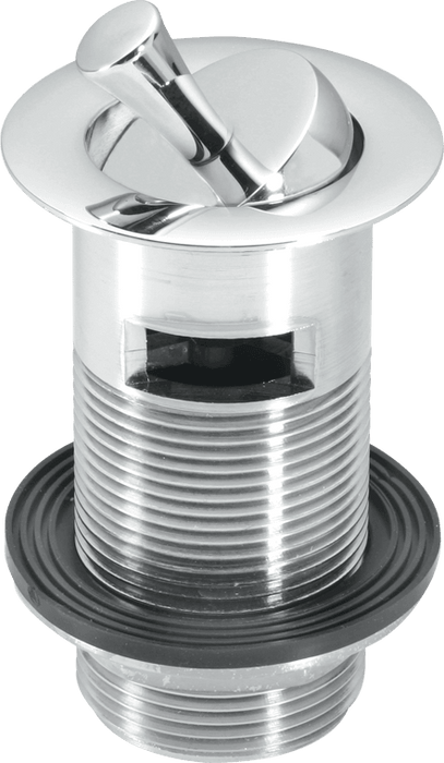 McAlpine 1¼” Chrome Plated Brass Swivel Handle Basin Waste - BW60SPH-CB