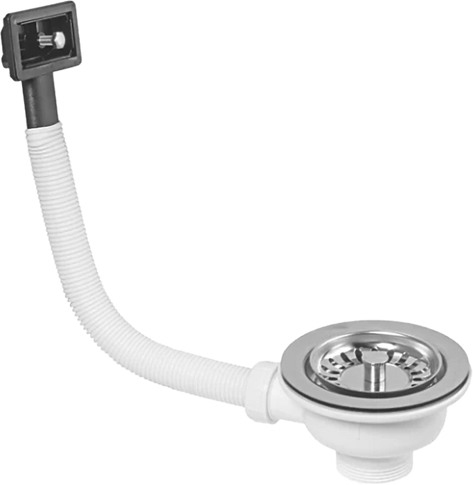 McAlpine 1½” Basket Strainer Waste and Overflow Rectangular Overflow - BWSTOFRS