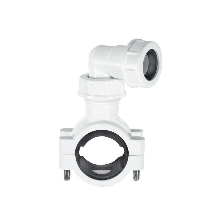 McAlpine 1.25"/1.5" Pipe Clamp Connector - CLAMP1WH