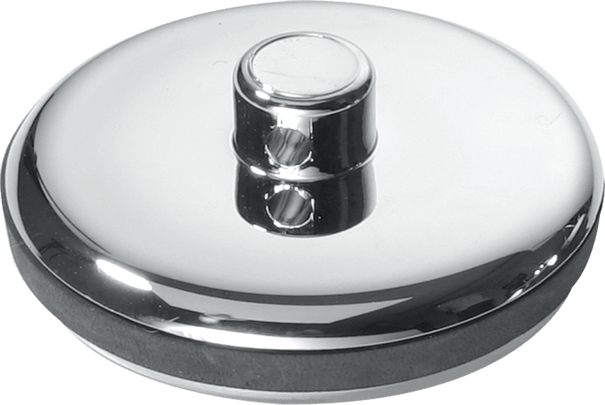 McAlpine Chrome Plated Plastic Plug with Rubber Seal - CP1