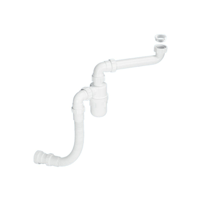 McAlpine 1.25" x 1.5" Plumbing Kit for Adjustable Height Basin/Sink - FLEXKIT1