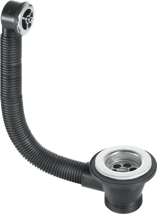 McAlpine 1¼” Combined Waste and Overflow for Vanity Basin - FVW1PC