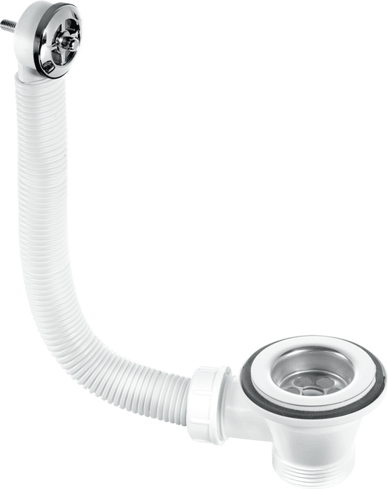 McAlpine 1¼” Combined Waste and Overflow for Vanity Basin - FVW1P