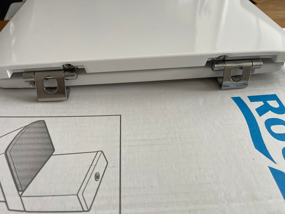 Roca Hall Compact Lacquered Seat And Cover For Toilet White  - A801620004 - NOT Soft Close