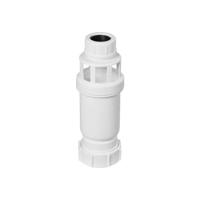 McAlpine Tundish with Self Closing Valve 15/22mm Inlet x 1.25" Outlet - MACTUN-2