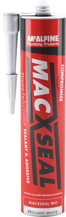 McAlpine MacXseal Hybrid Sealant & Adhesive 290ml - MACXSEAL-WH