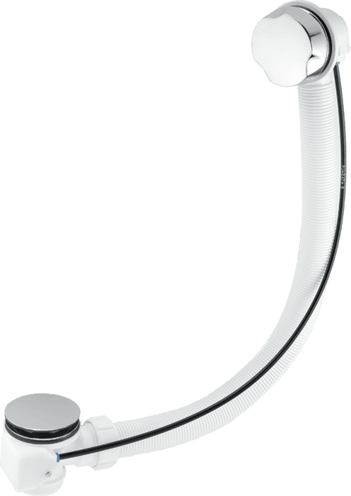 McAlpine 1½” x 70mm Polished Stainless Steel Flange Pop-Up Bath Waste and Overflow - PUB-CPX