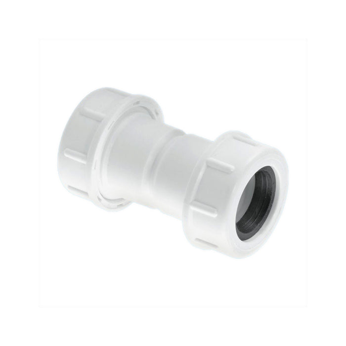 McAlpine 25mm Flexible to 19/23mm Rigid Overflow Pipe Straight Connector - R1M-CO