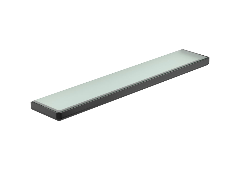 Roca Tempo Glass Shelf 600mm Brushed Titanium Black  - A817027NM0