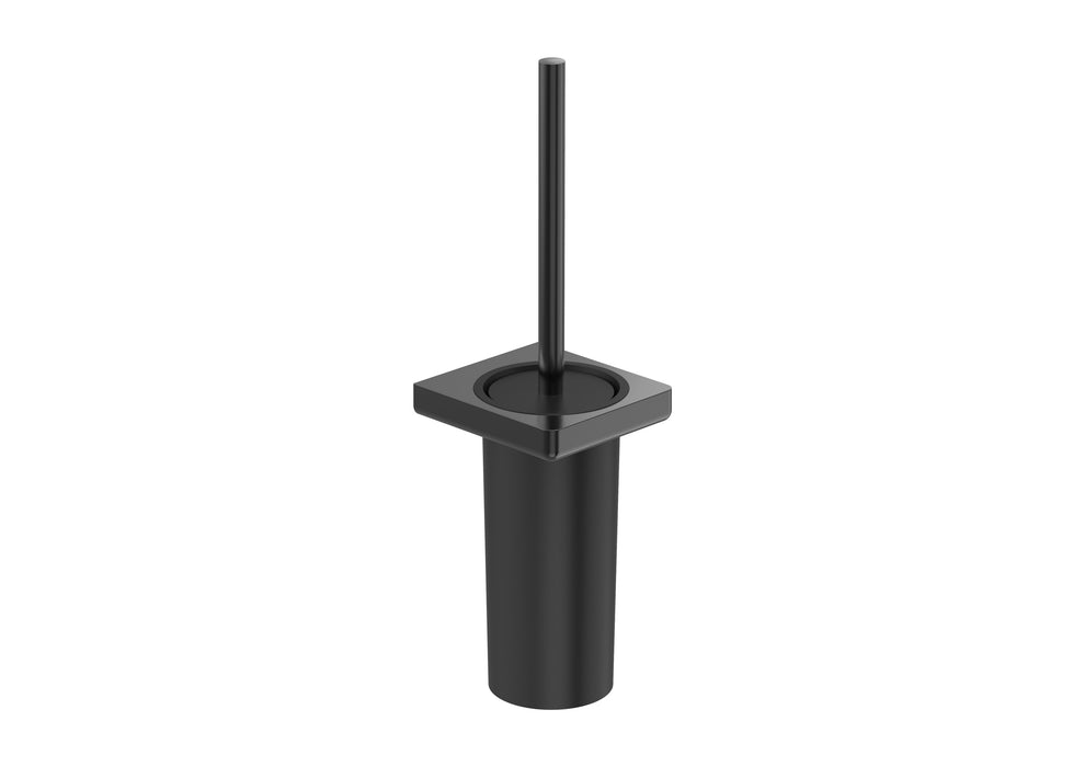 Roca Tempo Toilet Brush & Holder Brushed Titanium Black  - A817036NM0