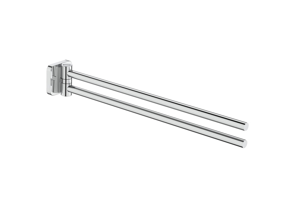 Roca Victoria Double Swivel Towel Rail 400mm
