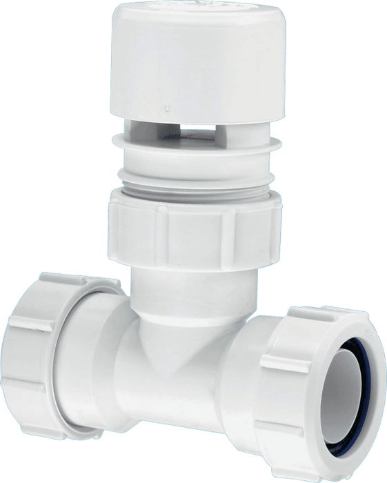 McAlpine Ventapipe 25 with integral 1¼” Multifit Tee - VP4