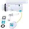 Pro Lever Operated Dual Flush Valve Overflow 2 Piece Toilet Cistern WRAS - SIPL10