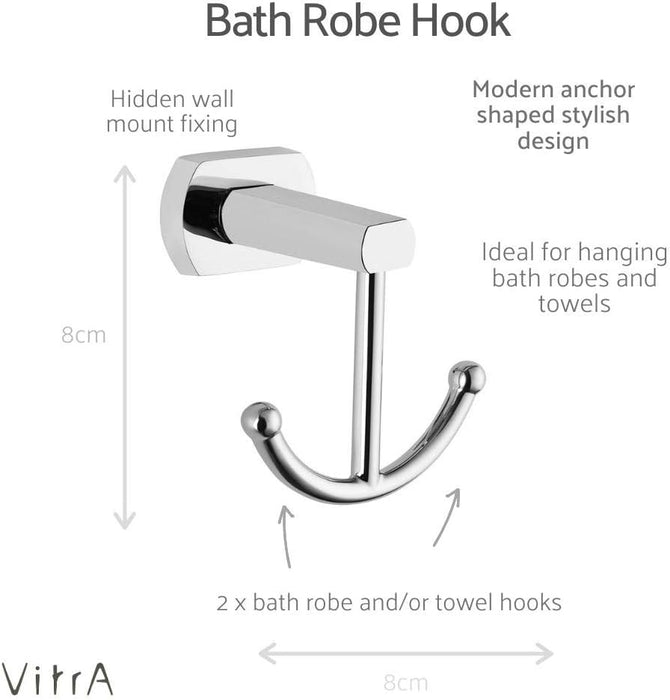 VitrA Bathroom Accessory Set, 7 Pieces - A44965