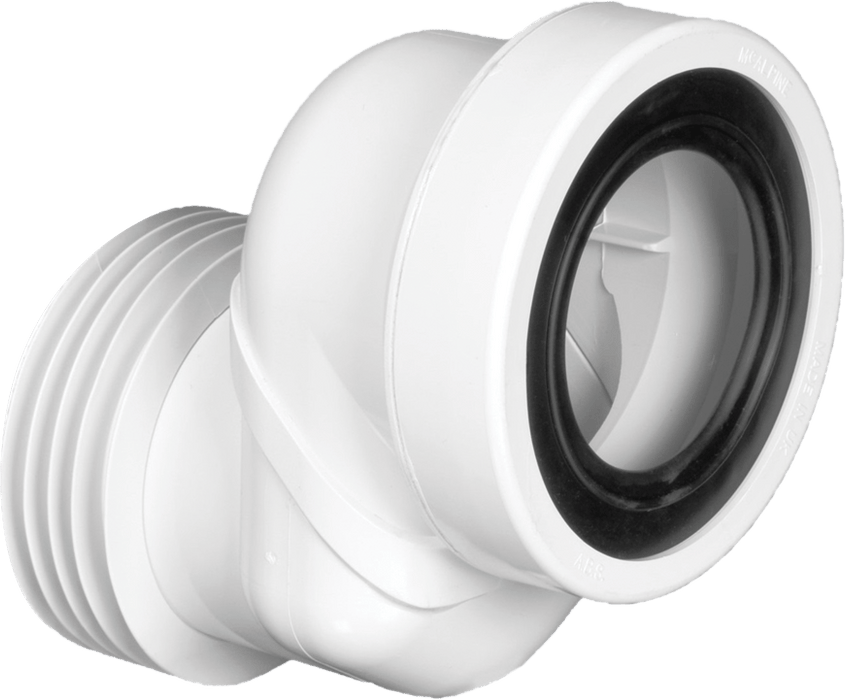 McAlpine Offset 6cm WC Connector - WCLO-6