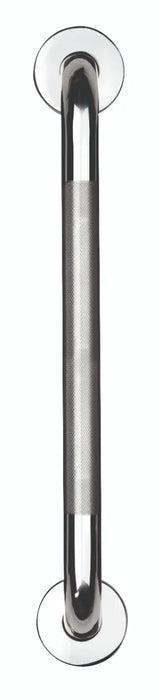 Croydex Stainless Steel Straight Grab Bar with Anti-slip Grip 450mm - AP500641