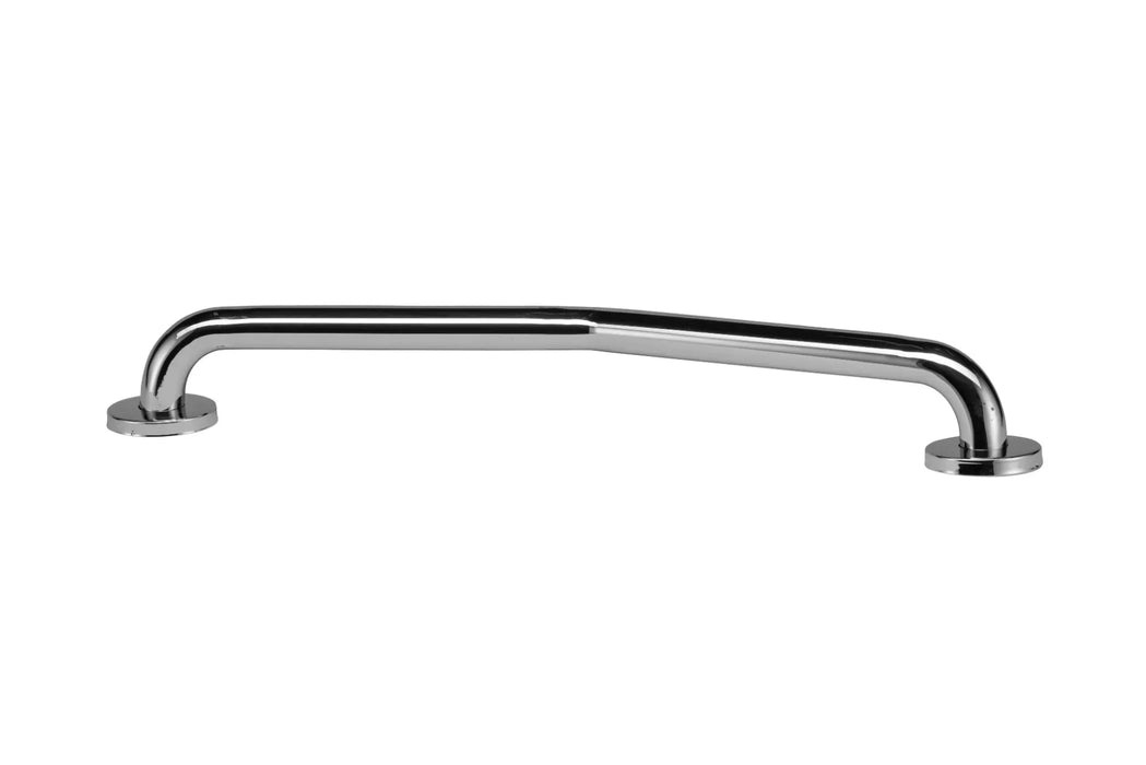 Croydex 600mm Stainless Steel Angled Grab Bar Chrome - AP501341