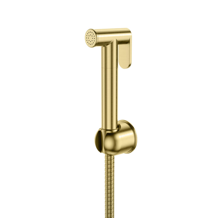 Douche Handset Flexi and Holder Brushed Brass - DOUCHE005