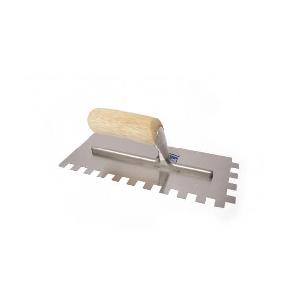 15 x 15 Stainless Steel Notched Trowel - 1315 Specialist Tiling Supplies