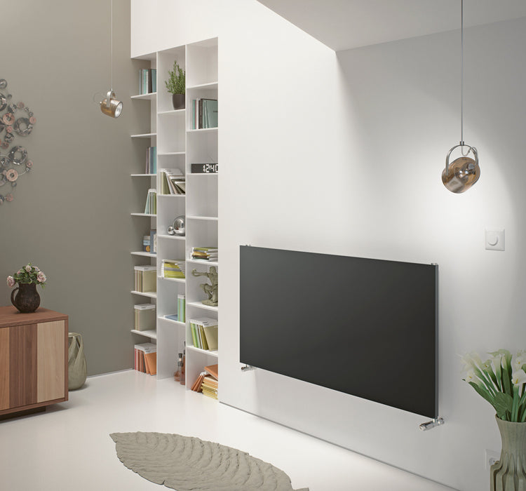 Eucotherm Mars Plus Single Horizontal 600 H X 1500 W In Anthracite Eucotherm