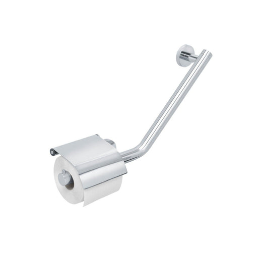 Coram Tiger Boston Safety Bar 135° with Toilet Roll Holder - Left Hand Coram