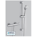 Thermostatic Bar Shower Valve & Riser Rail Kit - 029.38.004 The Bathroom Accessory Company