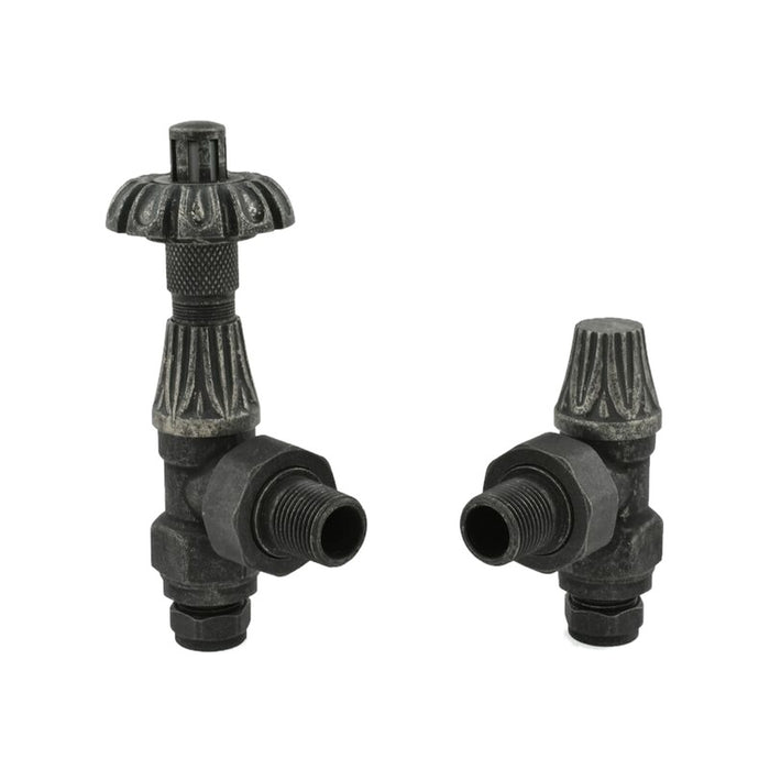 Westminster Angled Thermostatic Valve Pewter - 69016
