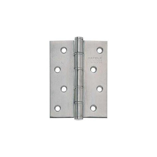 Stainless steel washered butt hinge, 102 x 76 mm - 921.17.005 Hafele