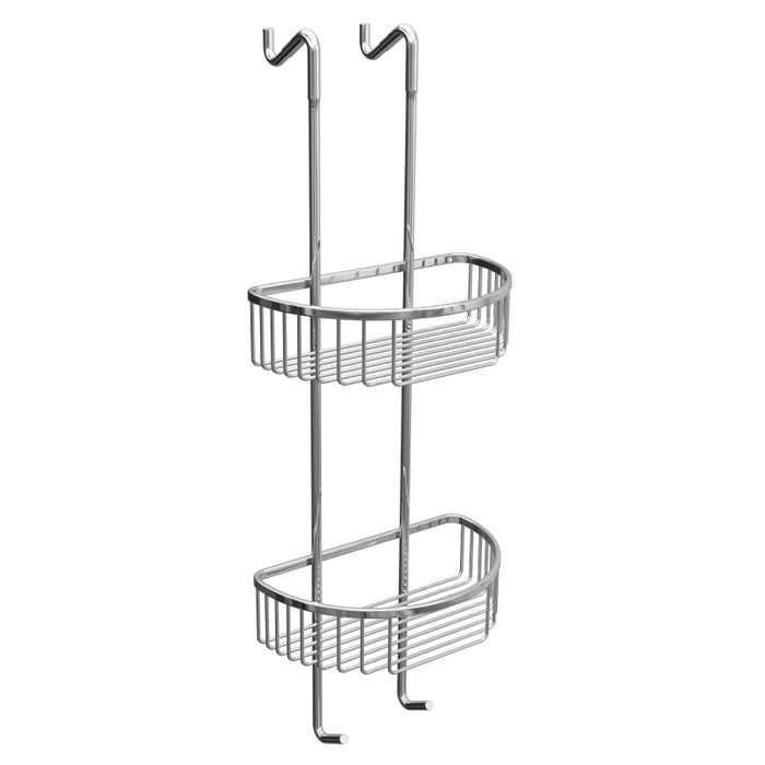 Hanging Double Round D-Shaped Soap Caddy - BSK012 Cassellie