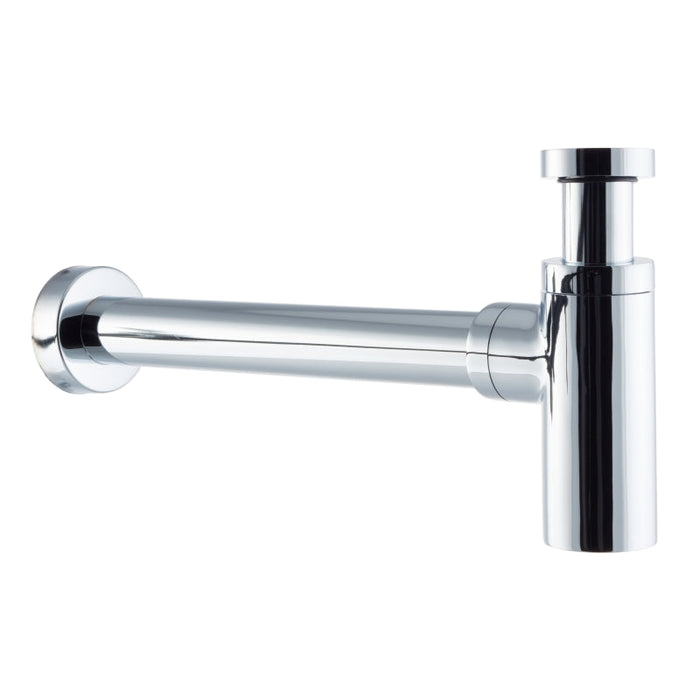 Cassellie Chrome Round Bottle Trap & Outlet Pipe - BTRD02 Cassellie